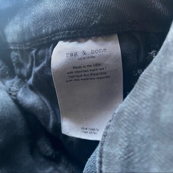 rag & bone | Nina High Rise Skinny in Carlton - Picture 9 of 15